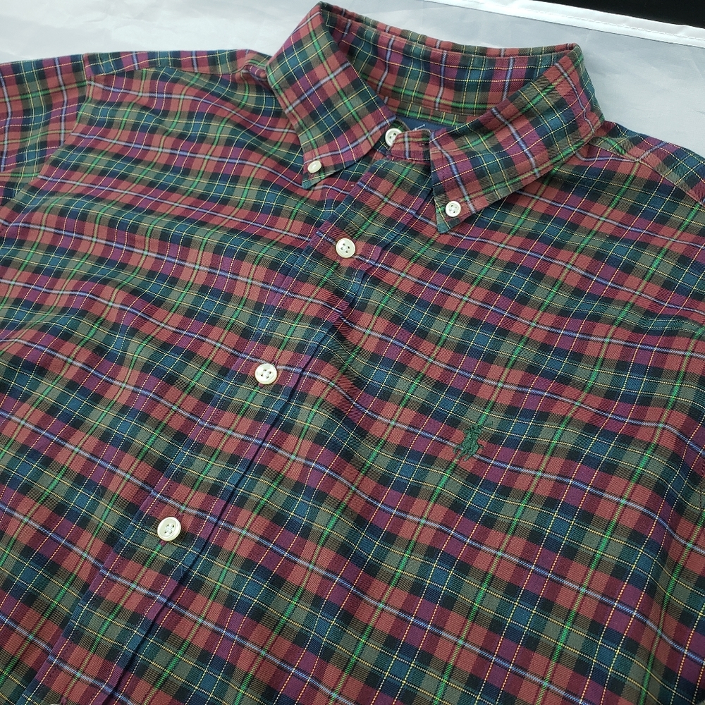 Polo Ralph Lauren Plaid Button Down Shirt